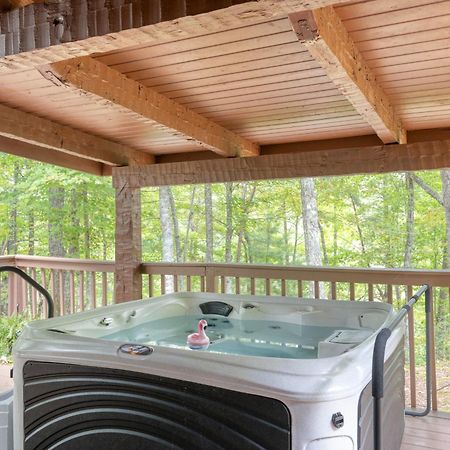 Dudley I By Avantstay Cosy Cabin W Hot Tub Incredible Views Pigeon Forge Extérieur photo