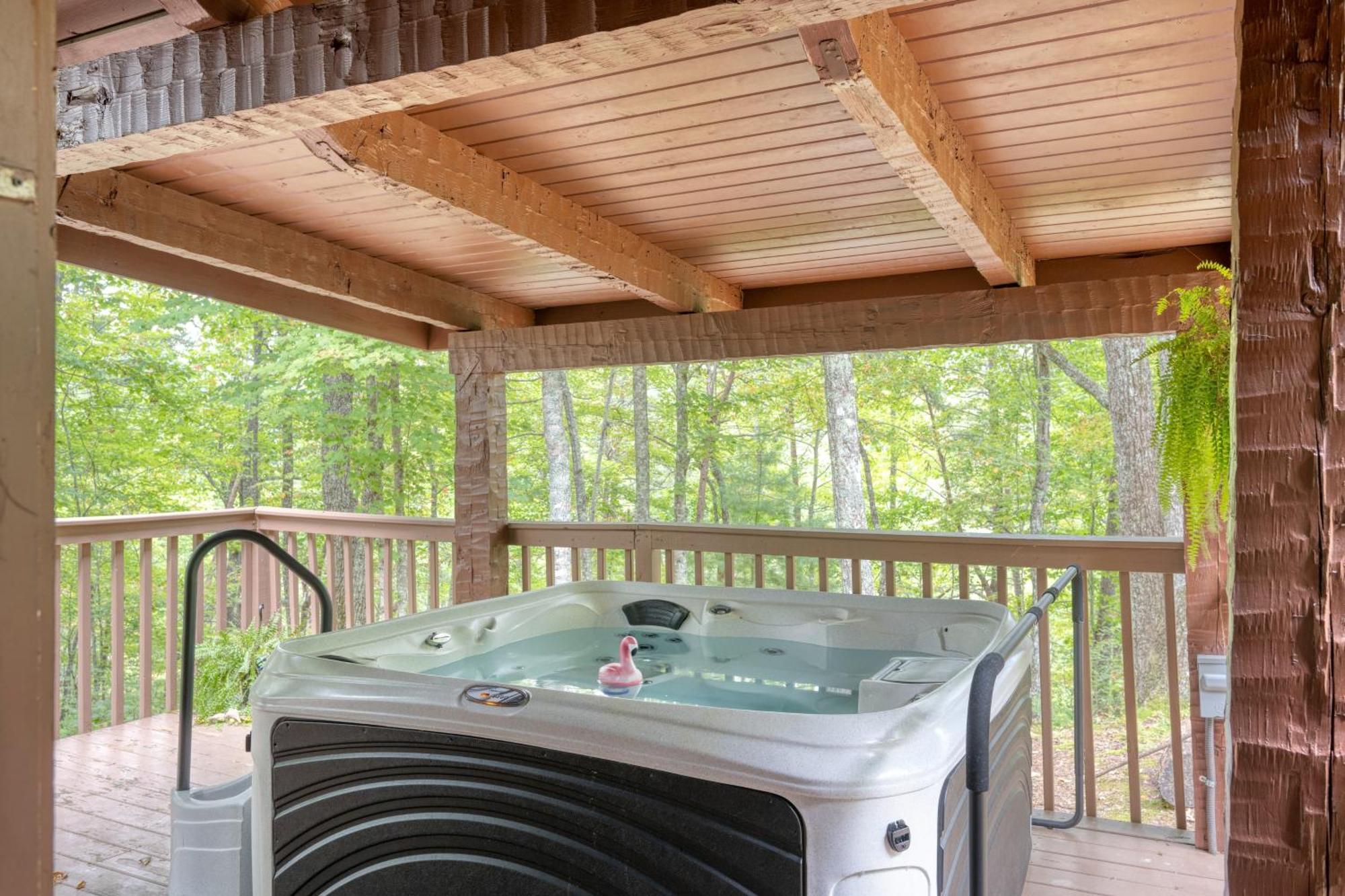 Dudley I By Avantstay Cosy Cabin W Hot Tub Incredible Views Pigeon Forge Extérieur photo