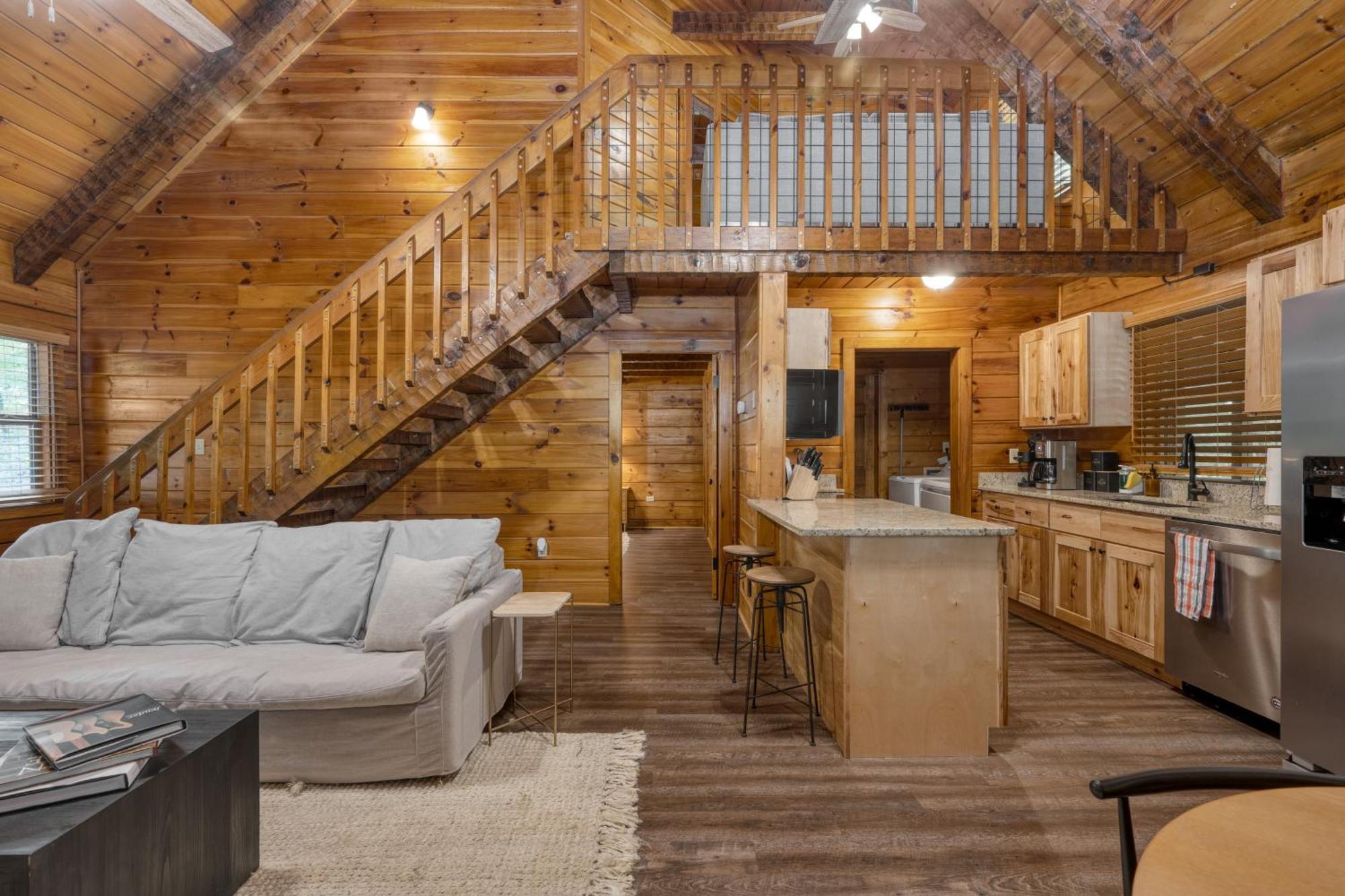 Dudley I By Avantstay Cosy Cabin W Hot Tub Incredible Views Pigeon Forge Extérieur photo